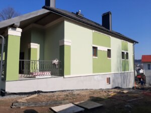 Фасадні роботи. Декоративна штукатурка