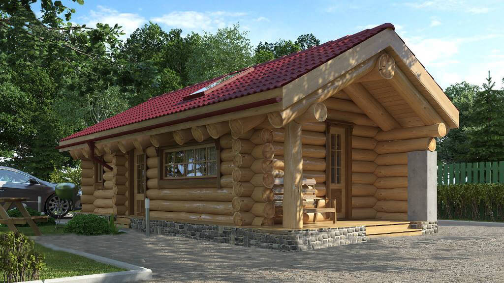 Сауна у стилі Шале