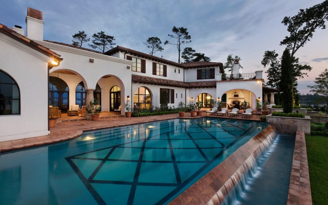 Середземноморський стиль у архітектурі житлового будинку