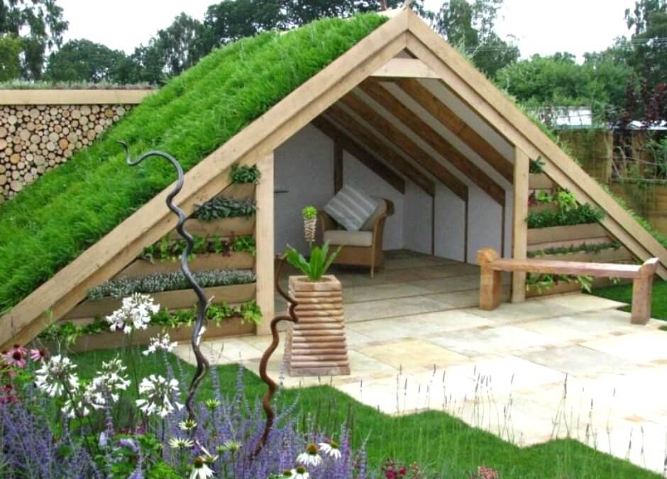 Зелений дах: красиво та практично