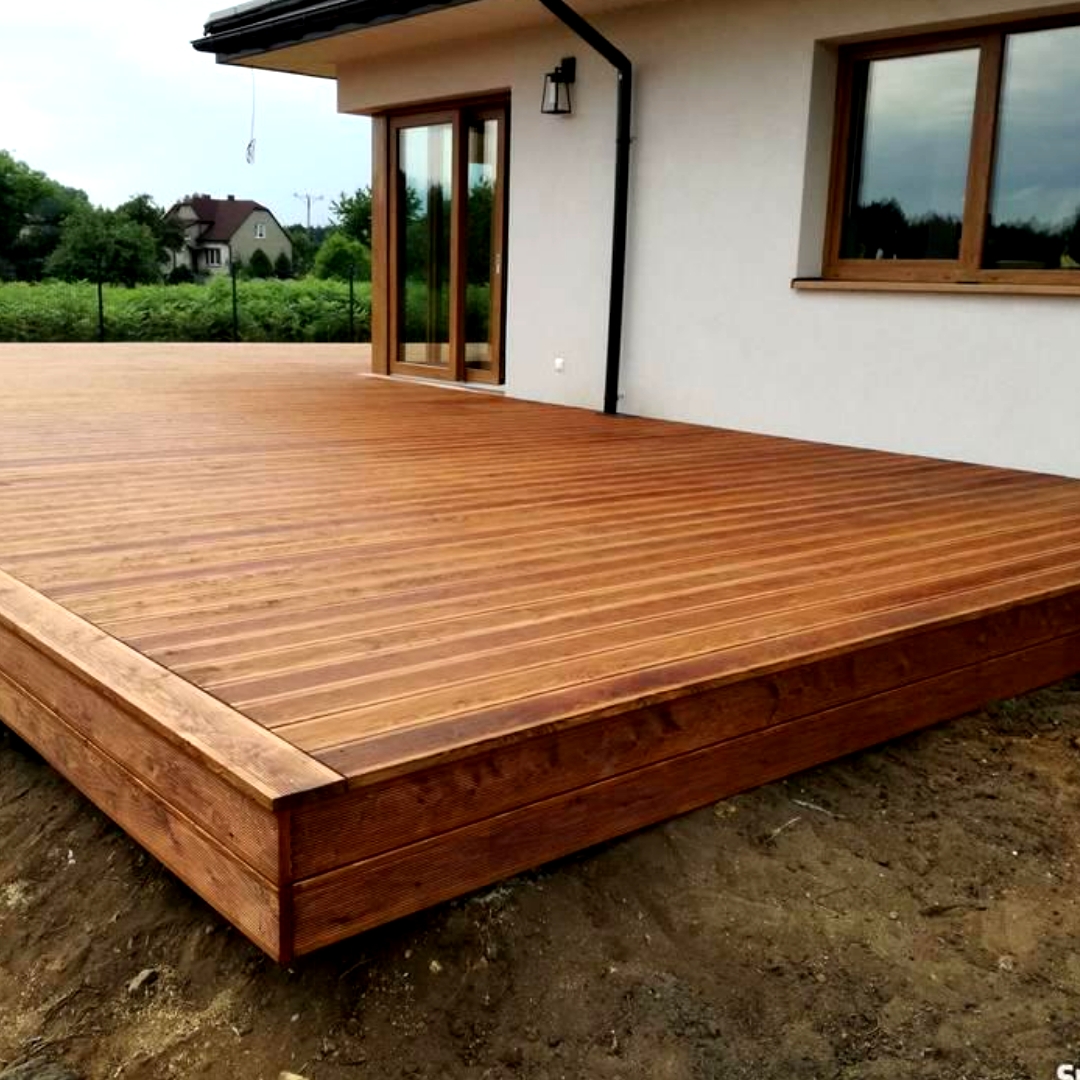 гідроізоляція тераси терасна дошка з модрини